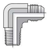 Triple-Lok 37 Flare JIC - Tube to BSPT - 90 Elbow